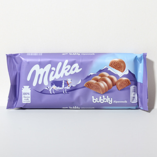 밀카 버블리 초콜릿 90g x 12개 한박스
