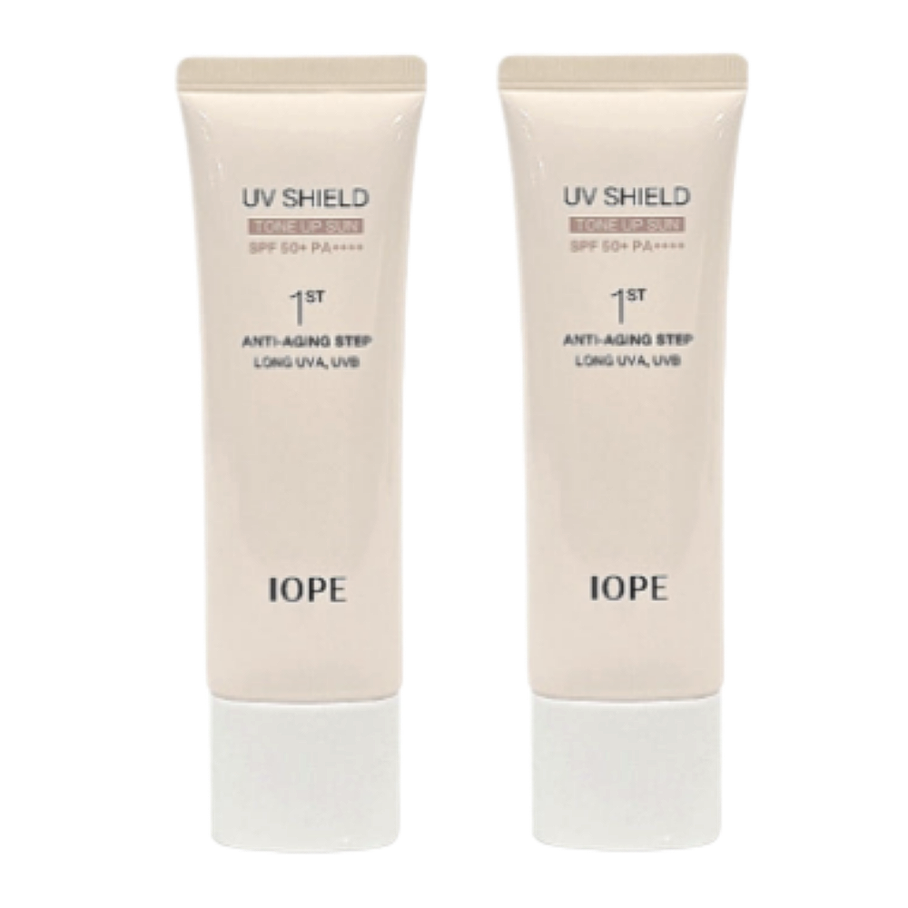 아이오페 유브이 쉴드 에센셜 톤업 선 50ml(SPF50+) 2개