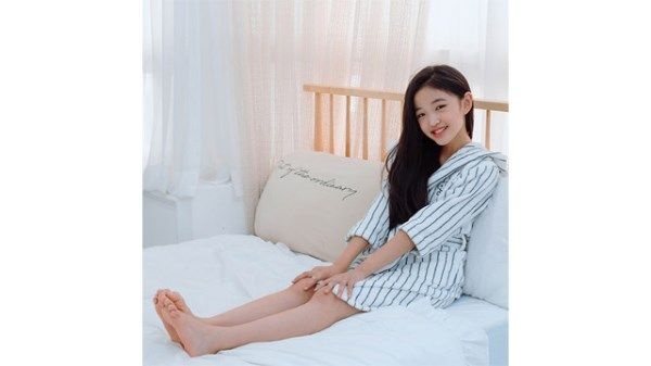 텐바이텐 [송월타올] 스누피 유아용 스트라이프 후드 샤워가운 세트