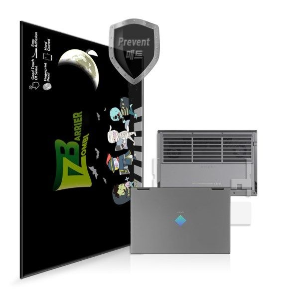 텐바이텐 HP 오멘 15-en1021AX 외부 보호필름 세트