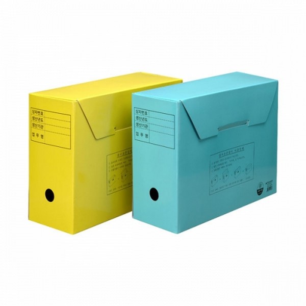 문화 문서보존상자 F292-72 청색 A4
