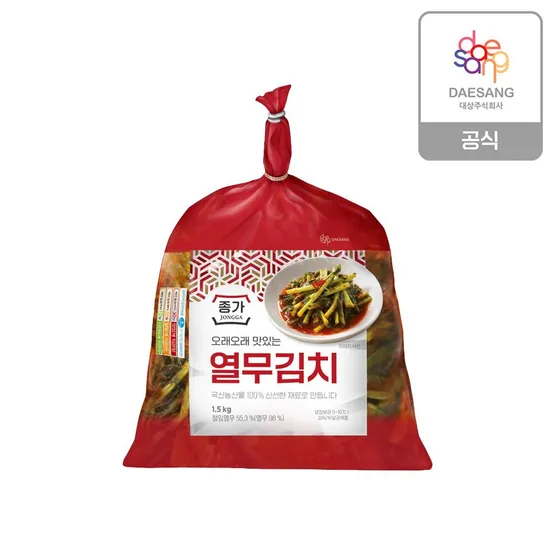 종가 열무김치 1.5kg