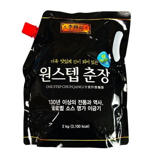 [보리보리]오뚜기 이금기 원스텝춘장 2kg (스파우트팩) 6개 (원스텝춘장 2kg 6개)