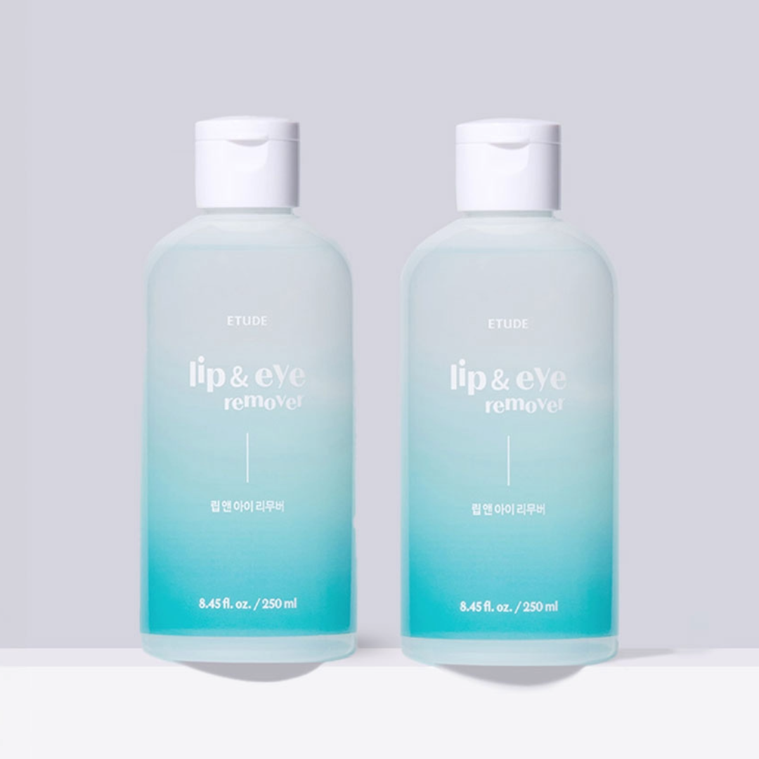 [오늘출발] 에뛰드 [2개] 립 앤 아이리무버 대용량 250ml x 2개 /포인트 리무버 /메이크업 클렌징