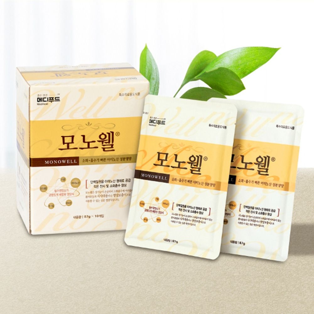 메디푸드 건강을위한 메디푸드 모노웰 87g [87g x 10포]