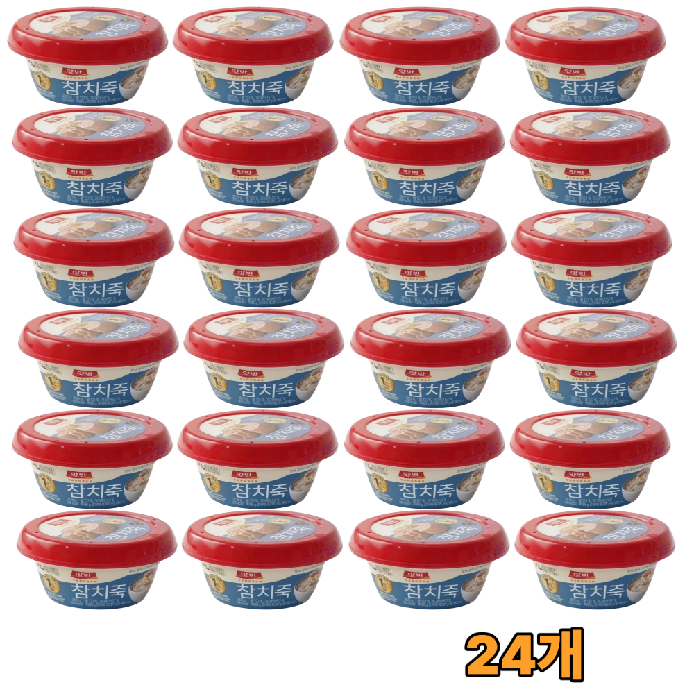[오늘출발] 동원 양반 참치죽 287.5g 24개