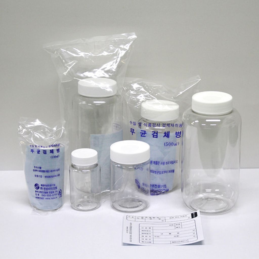 한성바이오켐 한성바이오 무균검체병 130ml 250개 HSB007 멸균 검채병 무균채수병