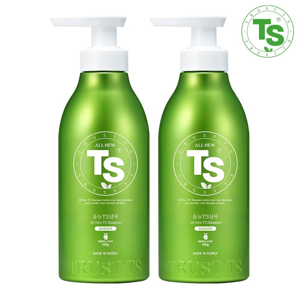 [롯데온] 올뉴 TS샴푸 500g 2개 +저스트 TS샴푸 6g 4개입 1set 증정 (21,520원/무료)