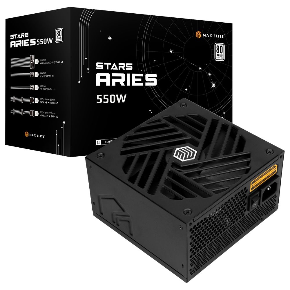 MAXELITE 맥스엘리트 STARS ARIES 550W 80PLUS스탠다드 파워