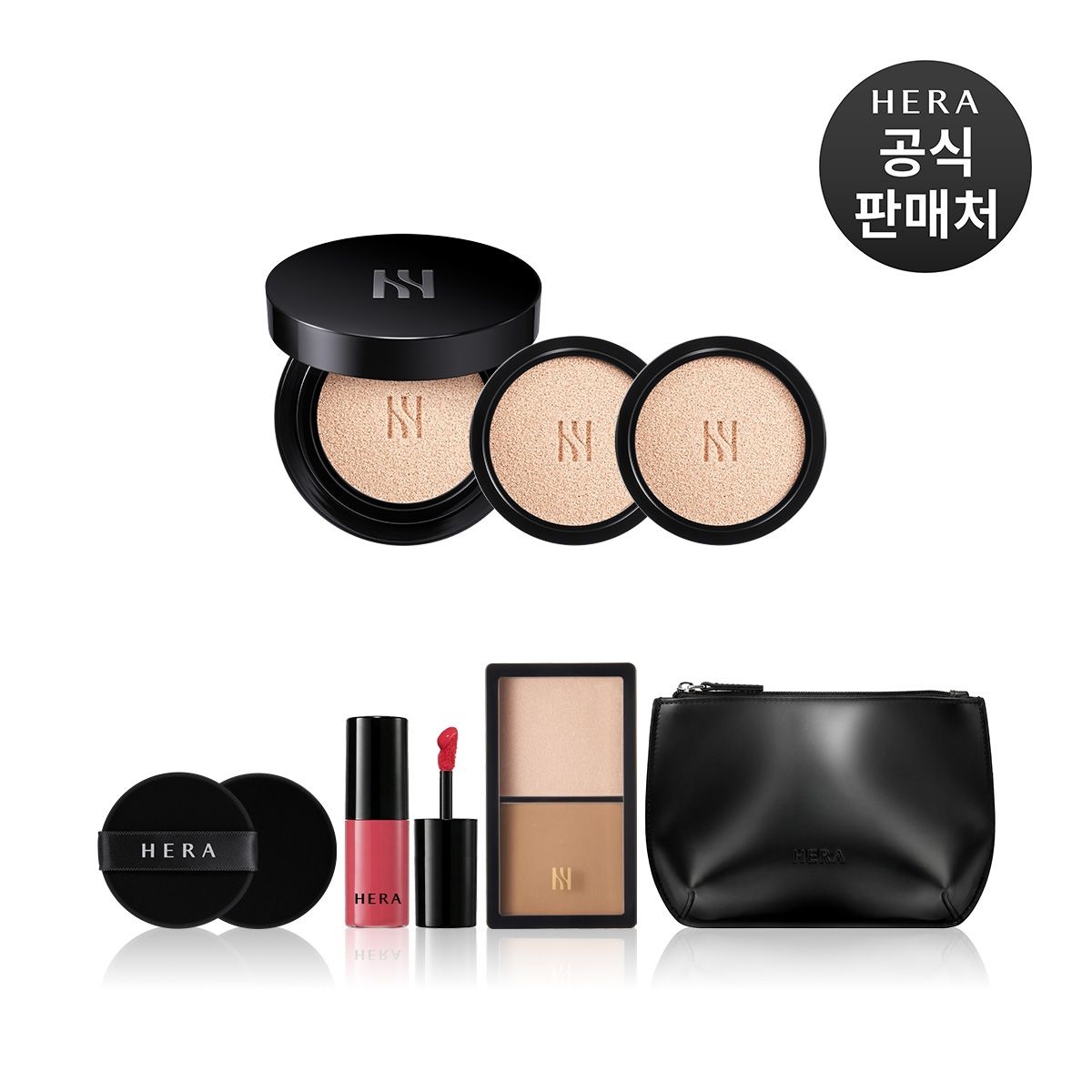 [롯데백화점] 헤라 [롯데단독]블랙쿠션 파운데이션 디럭스 SPF34/PA++ (본품15g+리필15gx2)