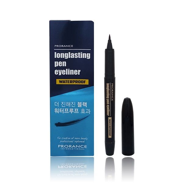 프로랑스 롱라스팅 붓펜 아이라이너 블랙