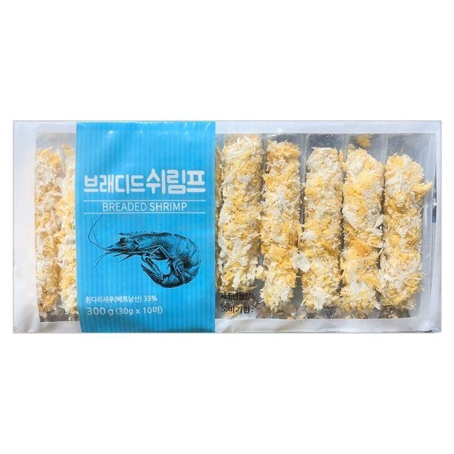 맘스터치 브래디드 쉬림프 300g x 2개