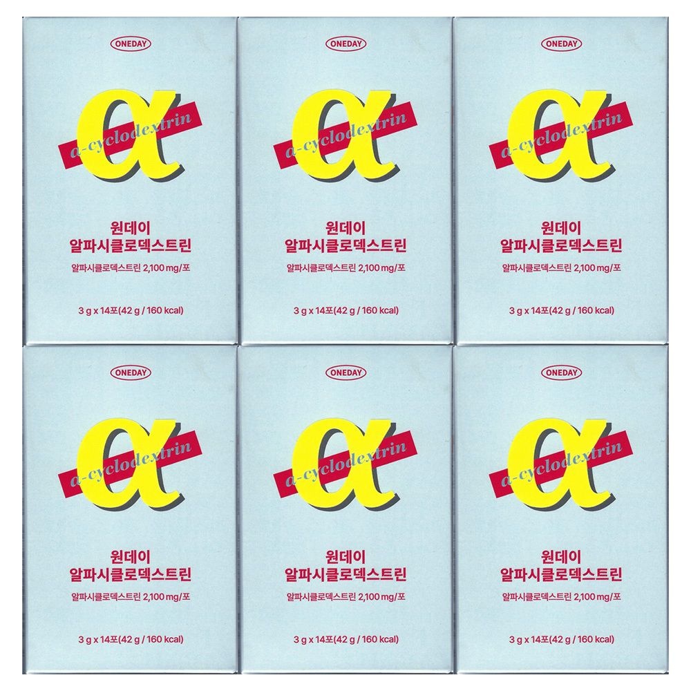 데이즈온 원데이 알파시클로덱스트린 3g x 14포 6개 / 써클