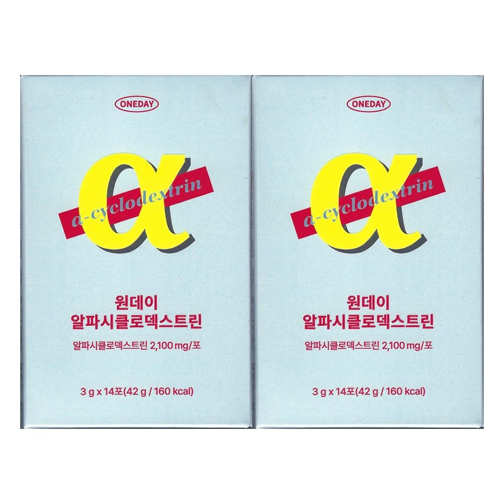 데이즈온 원데이 알파시클로덱스트린 3g x 14포 2개 / 써클
