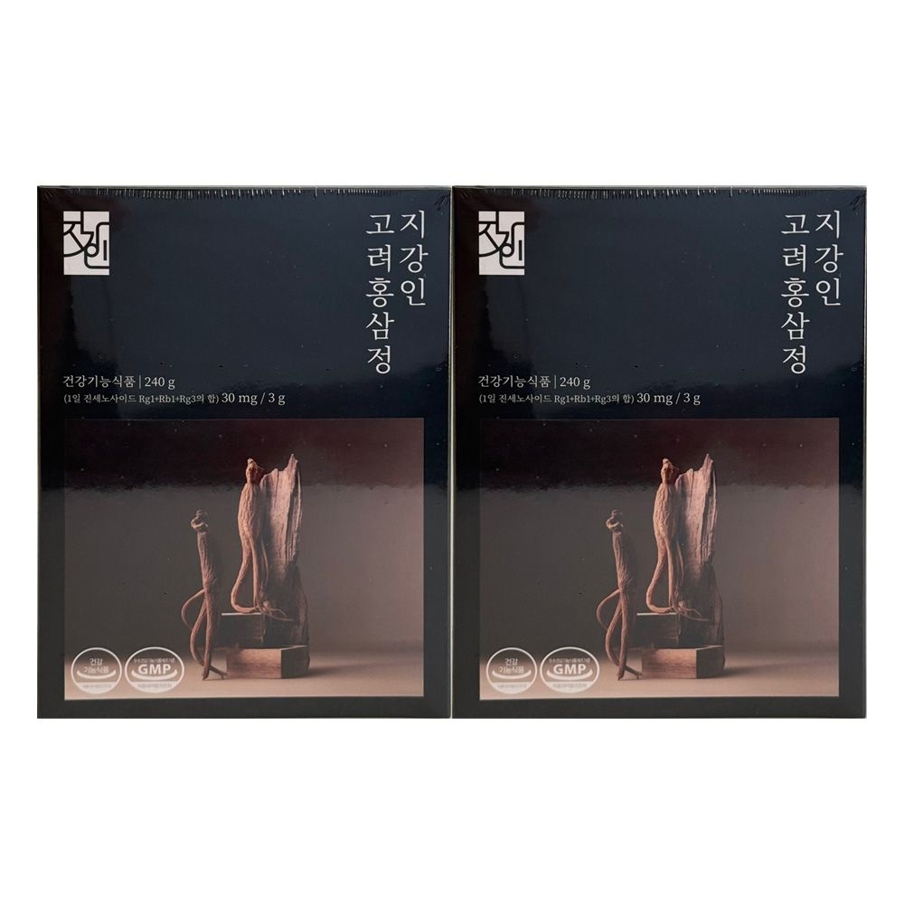 철이네홍삼 지강인 고려 홍삼정 6년근 240g 2개 / 써클