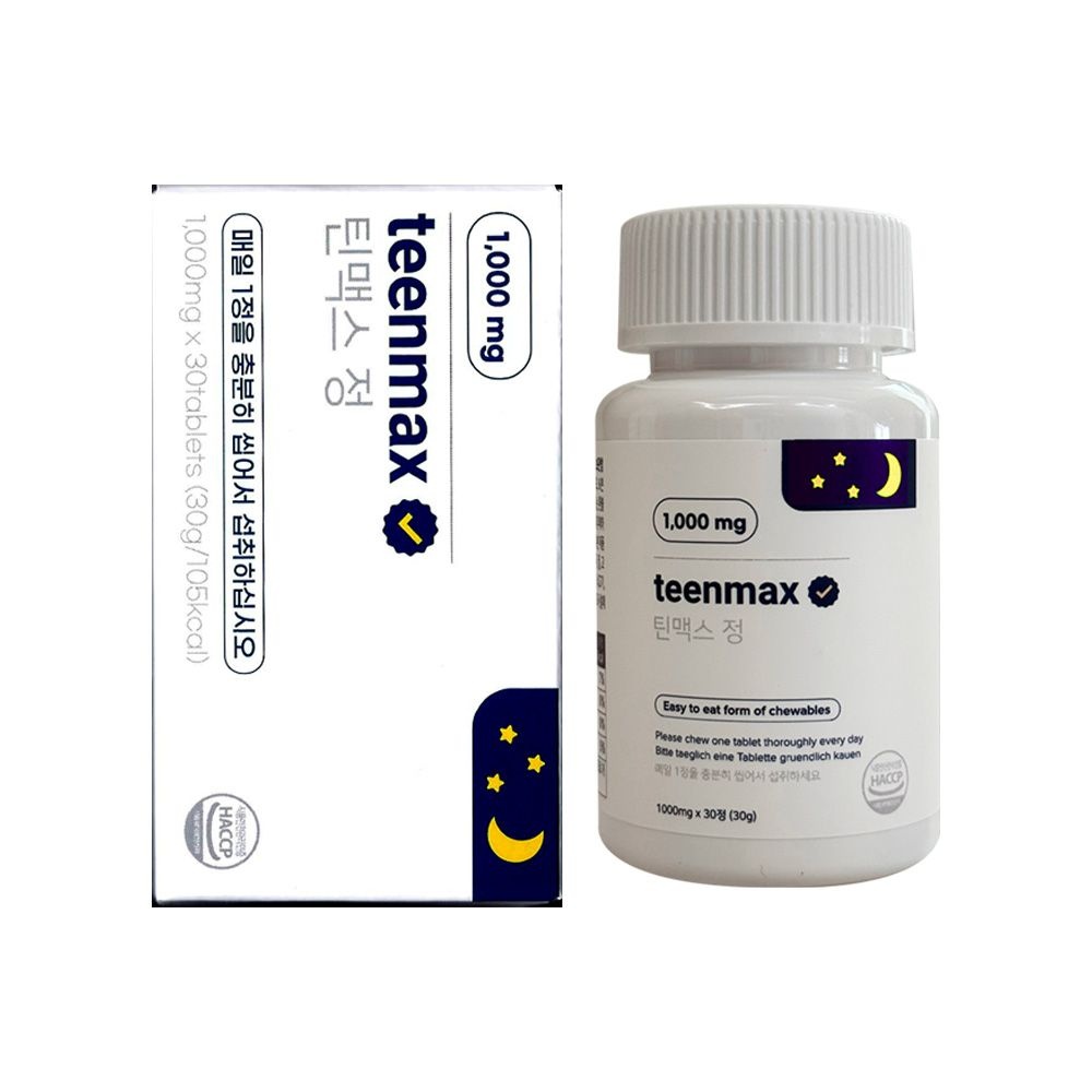 틴맥스 정 teenmax 1000mg x 30정 1개 / 써클