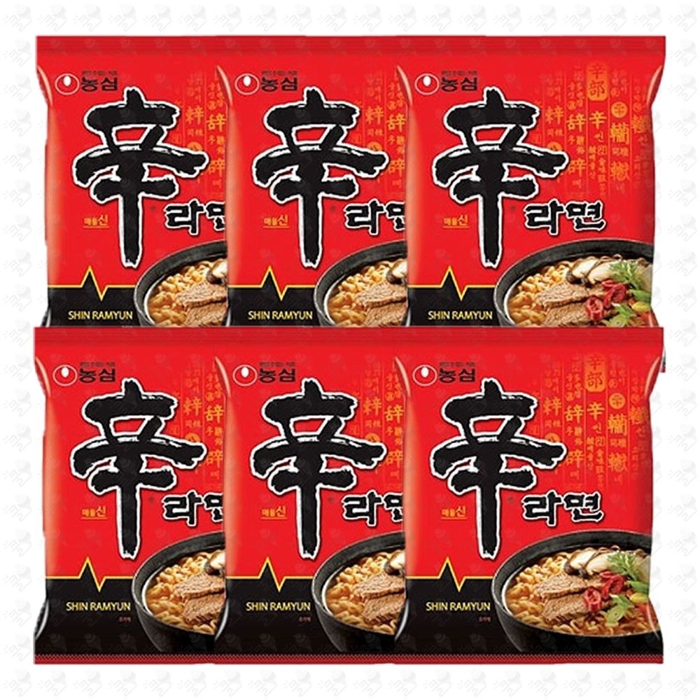 신라면 120g 6개