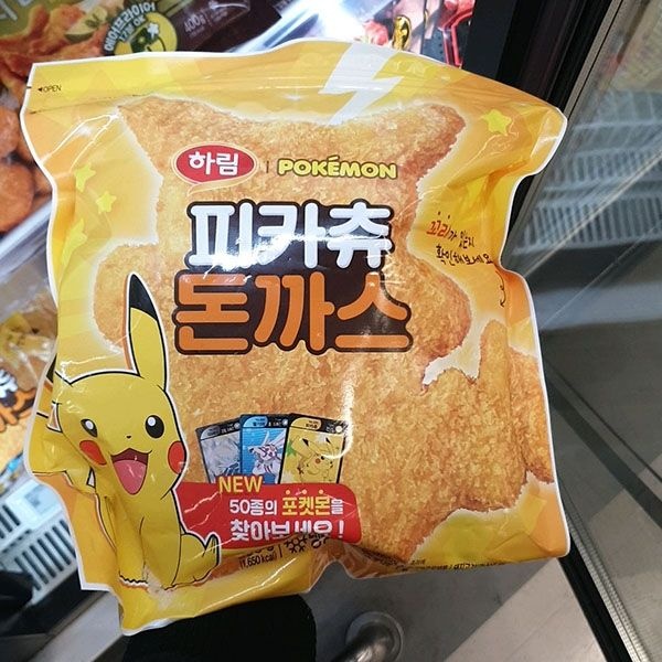 하림 포켓몬 피카츄 돈까스 500G