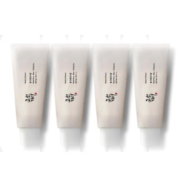 [영양친구] 조선미녀 맑은쌀 선크림 50ml 4개