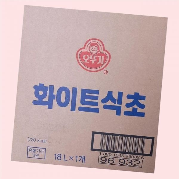 [오늘출발] 오뚜기 화이트식초 BIB 18L 4455714