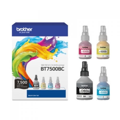 정품잉크 BT7500BC ( 잉크세트 ) BT60BK + BT5000CMY