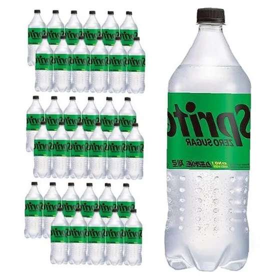 무설탕 탄산음료 1.5L 36병 대용량 업소용 레몬라임맛 제로칼로리 청량음료