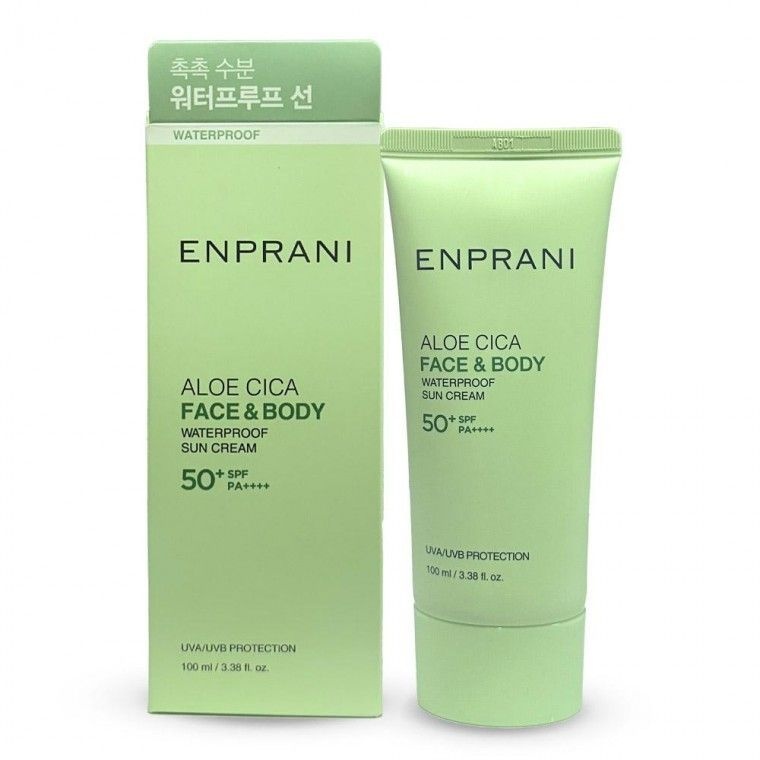 엔프라니 알로에 워터프루프 선크림 SPF50+ PA+ 100ml