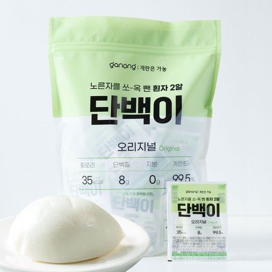 가농 단백이 오리지널 40개입(흰자 99.5프로 에그 프로틴) 단백질 달걀흰자 계란