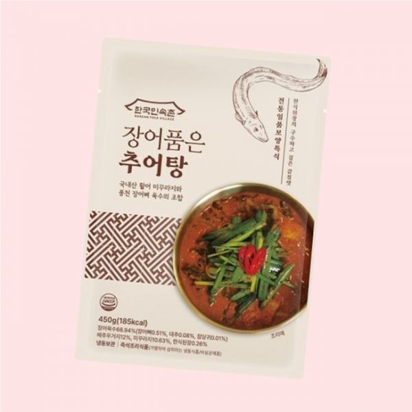한국민속촌 장어품은 추어탕 450g x 10팩 4562979