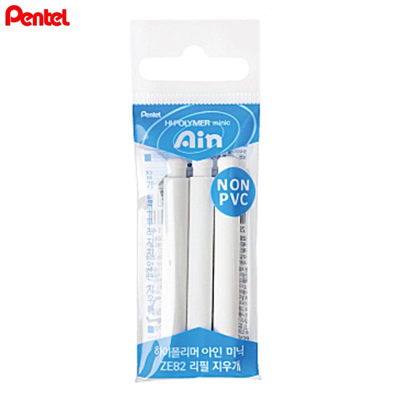 [오늘출발] 펜텔 Pentel/ZER82/하이폴리머/펜텔 아인 미닉 지우개 리필심