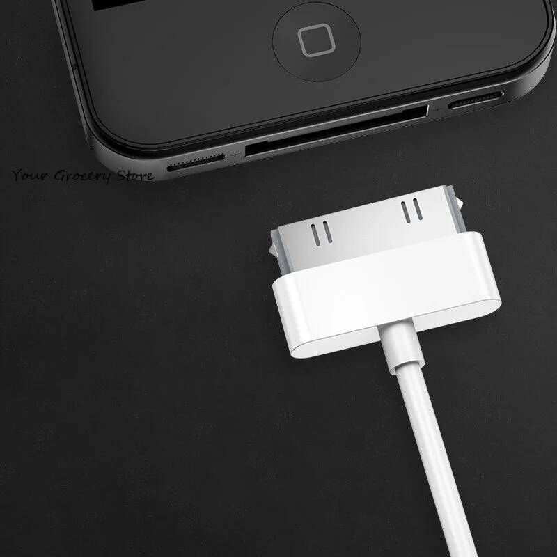 [해외] 30핀케이블 아이폰 4 S 4s 3GS IPad 2 3 아이팟 나노 터치 고속 충전 30 핀 원래 어댑터 충전기 데이터 케이블 USB