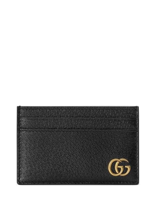 [해외] 구찌 26FW 구찌 GG 마몽 레더 카드 케이스 657588 DJ20T1000 Black