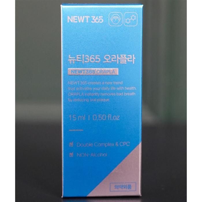 뉴티365 오라플라 염화세틸피리디늄 글루코아밀라아제 프로테아제 파파인 15ml 1개