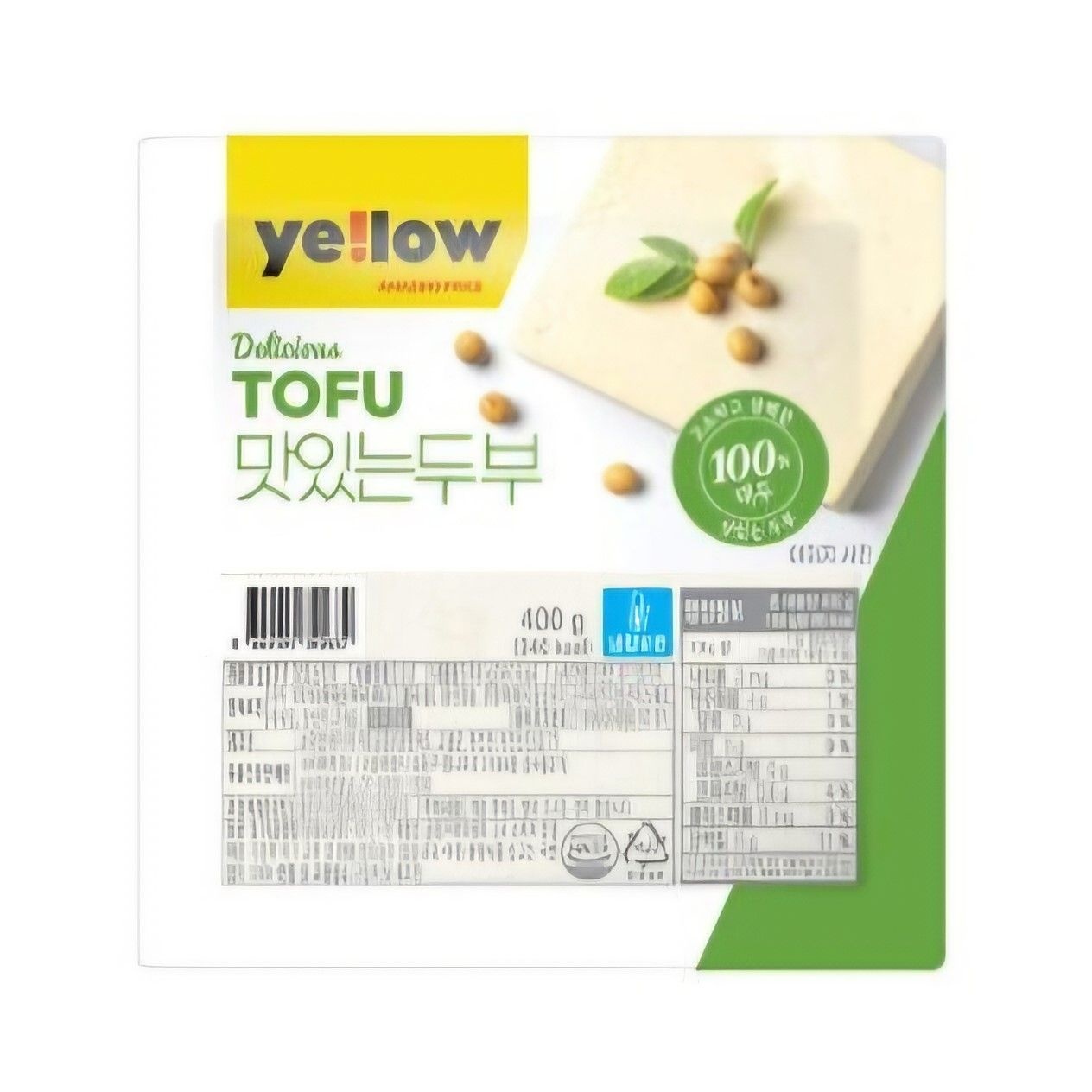 이마트24 아임이 옐로우 맛있는 두부 400g 8개