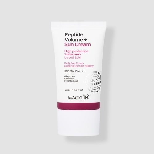 펩타이드 맥클린 50ml 볼륨 데일리 고보호 SPF50+ PA++++ 피부건강