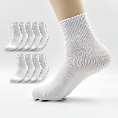 남성 중목양말 10족 묶음