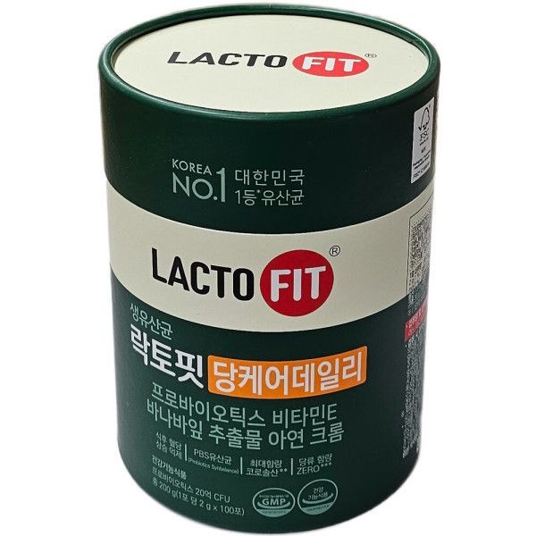 락토핏 당케어데일리 2gX100포 100일분