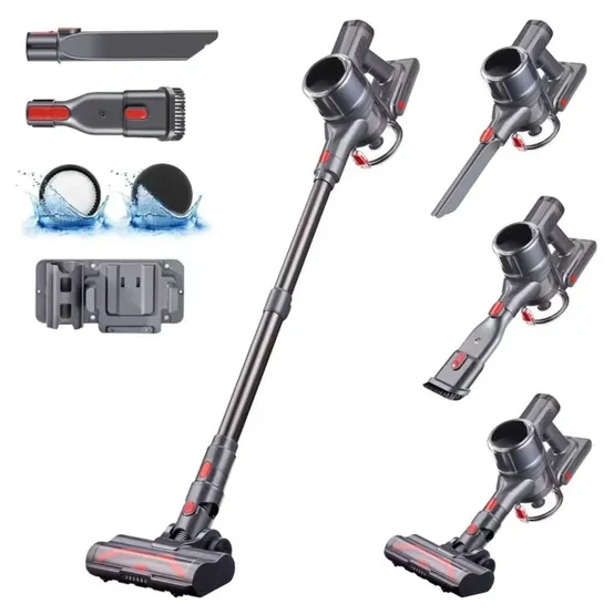 AIDUSON 차이슨 BLDC 프리미엄 무선청소기 그레이 30000Pa 120000rpm