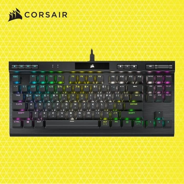 커세어 커세어 키보드 저소음 텐키리스 게이밍 게임 K70 RGB TKL적축