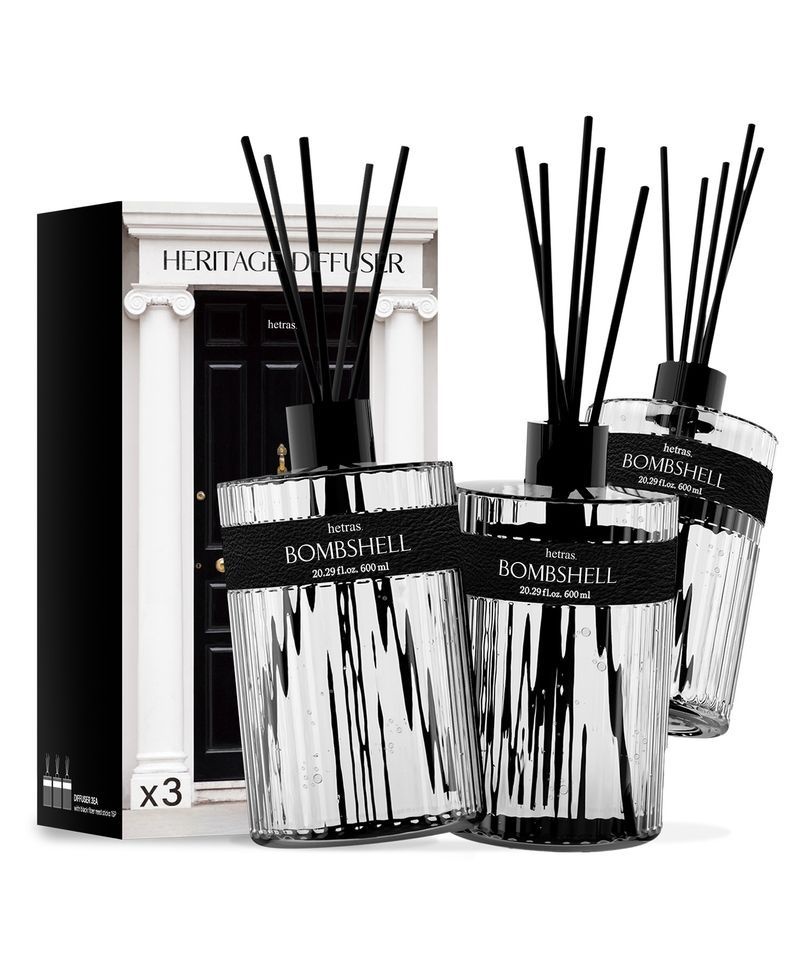 HETRAS BEAUTY 헤리티지 대용량 퍼퓸 디퓨저 600ml 3개입 선물세트101695