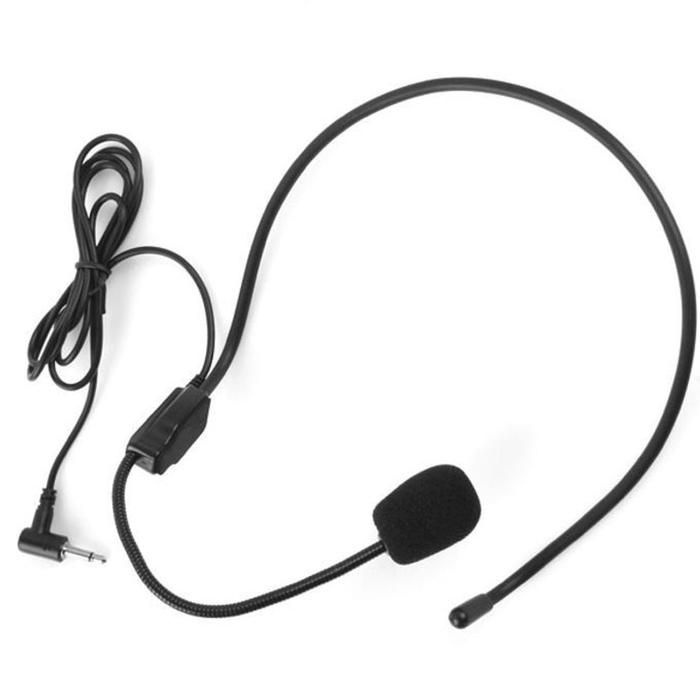 [룽스_63]헤드셋형 유선 모노 3.5mm ufo마이크 핀마이크