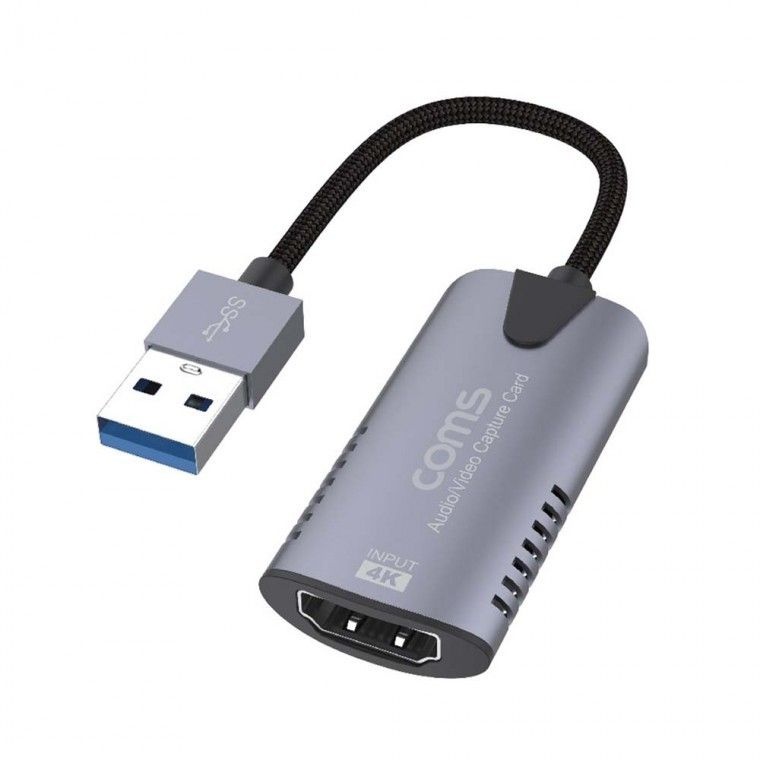 4K 2K USB 2.0 HDMI 캡쳐보드 120mm 동영상 파일 녹화 PC 노트북