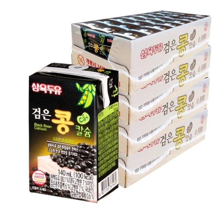 삼육두유 검은콩 칼슘 140ml 72팩