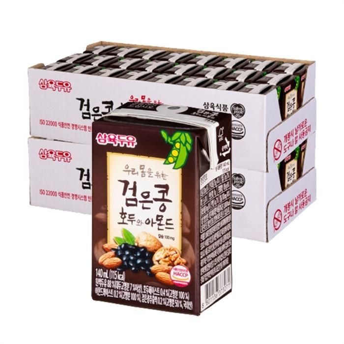 삼육두유 검은콩 호두와 아몬드 140ml 48개