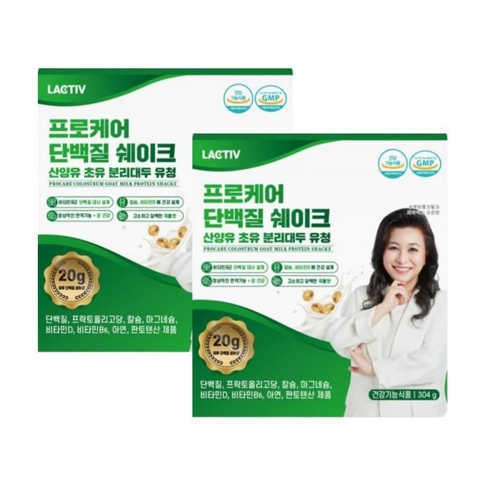락티브 프로케어 단백질 쉐이크 304g 2통/SJ