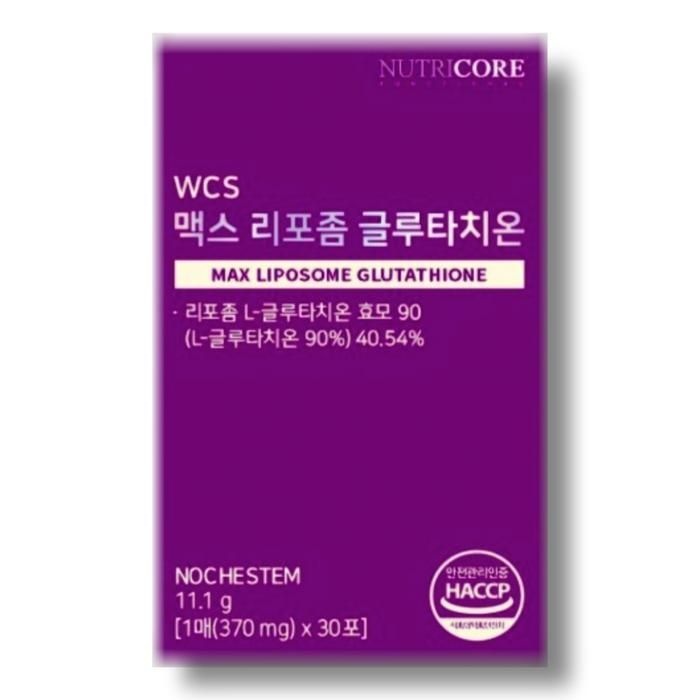 뉴트리코어 맥스 리포좀 글루타치온 30매