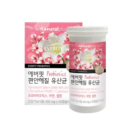 프로바이오틱스 아연 셀레늄 장건강 질 유산균 30캡슐 면역기능 항산화