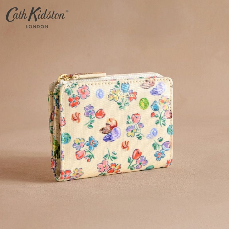 [해외] 캐스키드슨 재팬 Cath Kidston    슬림 퍼스　Marble Ditsy  카드지갑 여성