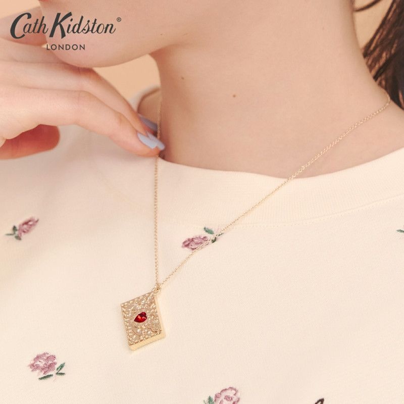 [해외] 캐스키드슨 재팬 Cath Kidston    CKxLiquem 목걸이 Love Notes  리퀴엠 펜던트 액세서리 선물 여성