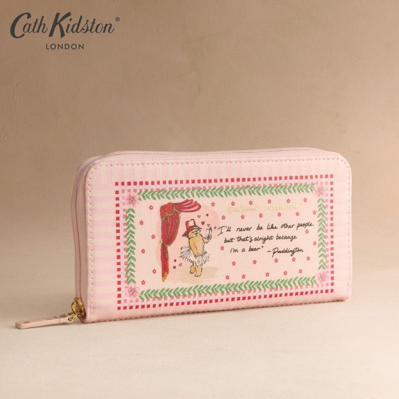 [해외] 캐스키드슨 재팬 Cath Kidston    패딩턴 컨티넨탈 지갑 Paddington Theatre Pink  여성